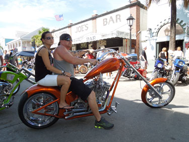 Poker Run 2012 photo - Duval Street, Key West